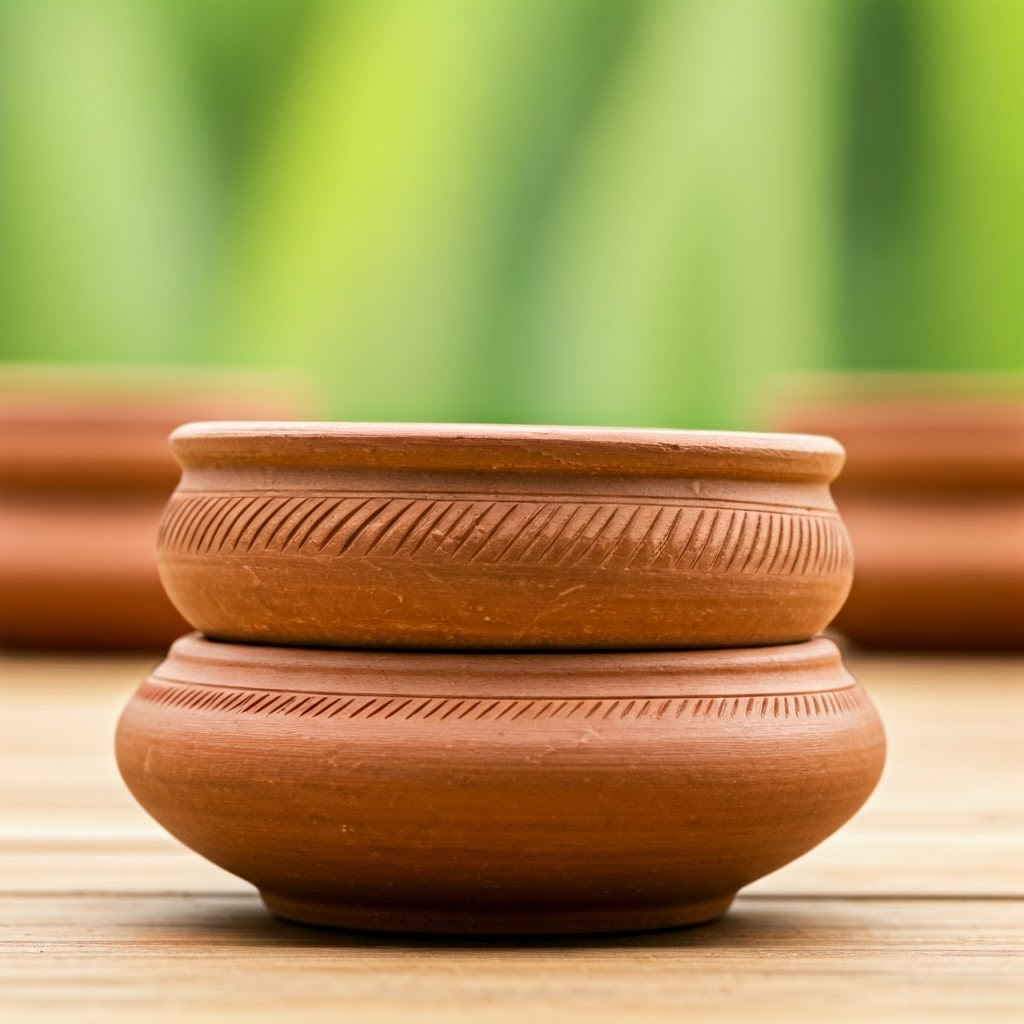 Traditional earthen pots